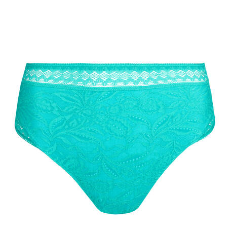 PRIMADONNA TWIST High-waisted panty lace Palermo Sunny Teal