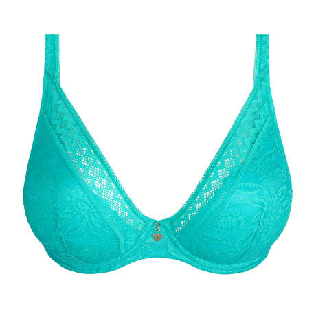 PRIMADONNA TWIST Triangle bra lace Palermo Sunny Teal