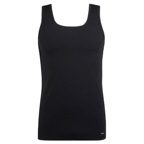 CALIDA Tank Top Mann aus Baumwolle Cotton Code Schwarz
