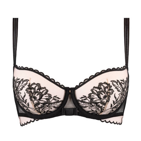 SIMONE PÉRÈLE Demi-cup bra Romance Light tatoo