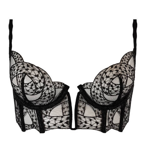 LIVY Soutien-gorge bustier Dark Eden Noir