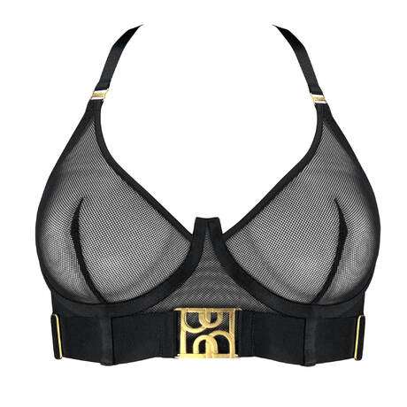 BORDELLE Soutien-gorge bustier Nara Noir