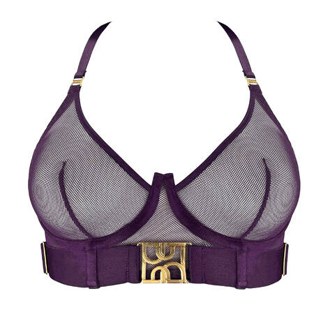 BORDELLE Soutien-gorge bustier Nara Deep Purple