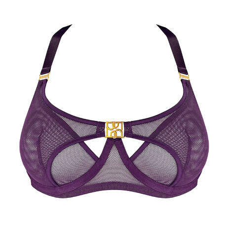 BORDELLE Balconette bra Nara Deep Purple