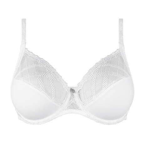 LOUISA BRACQ Full-cup bra Albanach White
