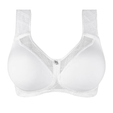 LOUISA BRACQ Spacer T-shirt bra Albanach White