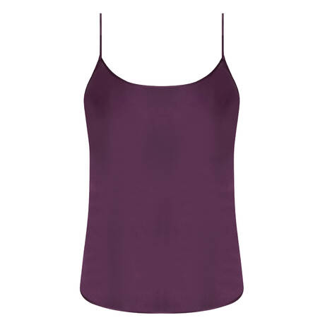 LISE CHARMEL Silk Camisole Variations Désir Purple Désir