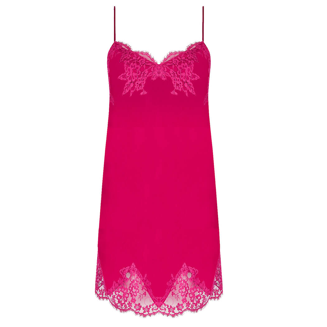 Nuisette Lise Charmel Splendeur En Soie - Taille FR44/EUR42/US L, Cyan, Neuf Avec étiquettes