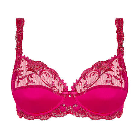 LISE CHARMEL Underwire bra silk Splendeur Soie Splendeur Carmin