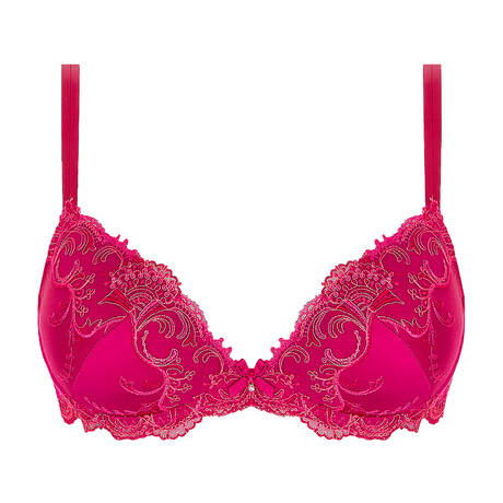 LISE CHARMEL Padded bra silk Splendeur Soie Splendeur Carmin
