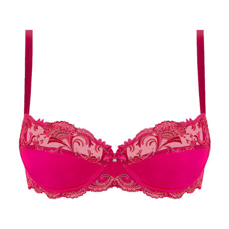 Silk demi-cup bra Lise Charmel Splendeur Soie