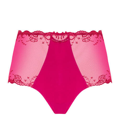 LISE CHARMEL High-waisted panty seduction Splendeur Soie Splendeur Carmin
