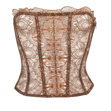 I.D. SARRIERI Corset Venetian Glass Mocha Mousse