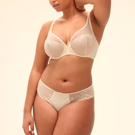 2 pieces set SIMONE PÉRÈLE Délice Beige topaze