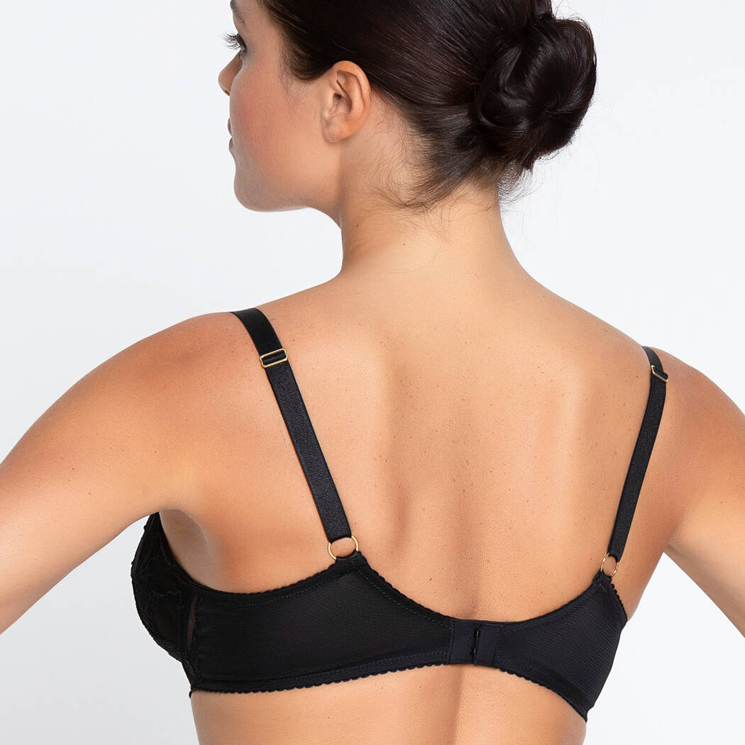 LISE CHARMEL Soutien-gorge corbeille fitting Désir Et Volupté Noir