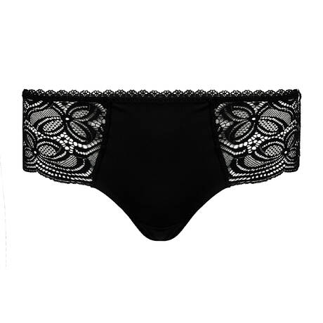 MAISON LEJABY Lace Hipster Envie Black