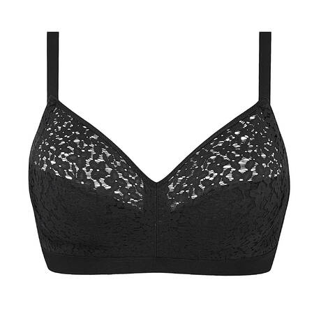 CHANTELLE Wireless bra lace Easy Feel Norah Black