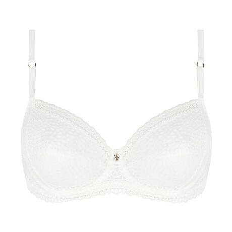 ANTIGEL Lace Underwire bra Exquise en Dentelle Ecru Nacre