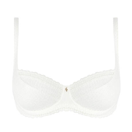 ANTIGEL Soutien-gorge corbeille en dentelle Exquise en Dentelle Ecru Nacre