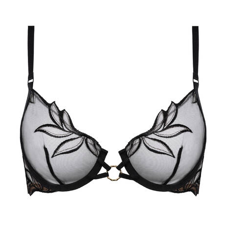 ATELIER AMOUR Demi-cup bra Dolce Vita Black