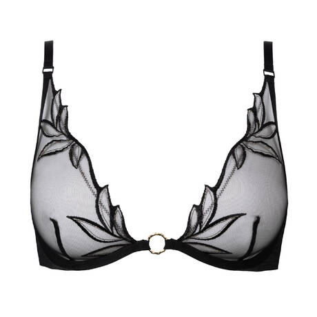 ATELIER AMOUR Soutien-gorge triangle Dolce Vita Noir