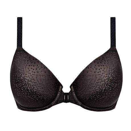 WACOAL Soutien-gorge moulé ouverture frontale Back Appeal Noir