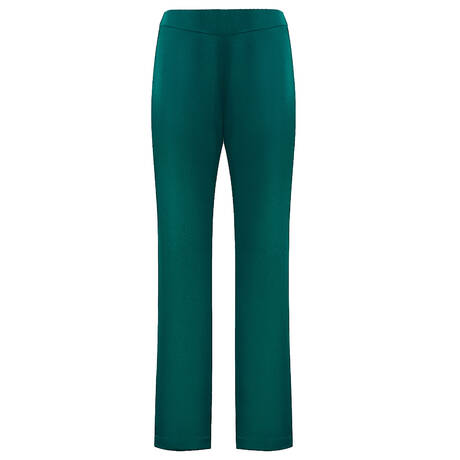 SIMONE PÉRÈLE Pajama pants silk Love Me Emeraude
