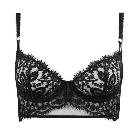 SIMONE PÉRÈLE Demi-cup bra Précieuse Black