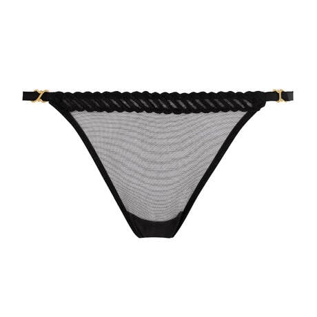 AUBADE Brief mini-cœur Sheer Emotion Black