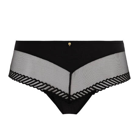 AUBADE Hipster Sheer Emotion Black