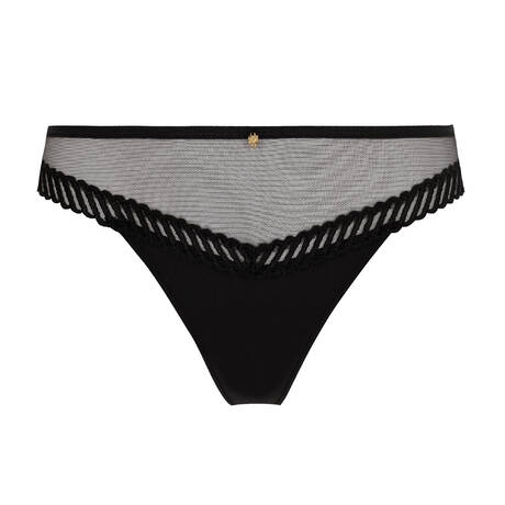AUBADE Tanga Sheer Emotion Noir