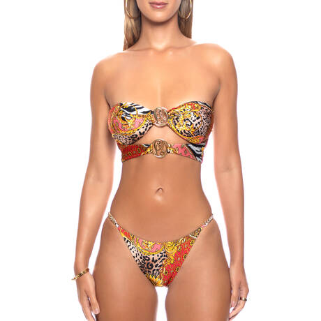 2 pieces set LULI FAMA Tropical Majesty Multicolor