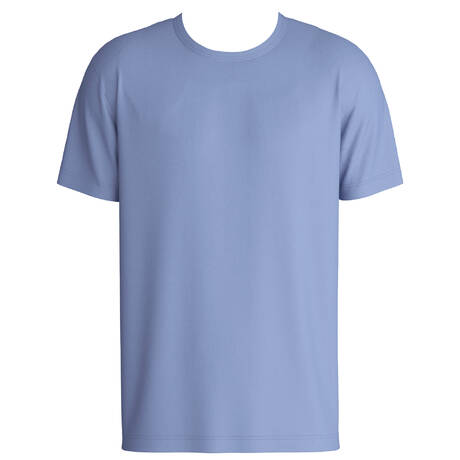 CALIDA T-shirt homme en coton Remix Basic Sleep Coastal Fjord