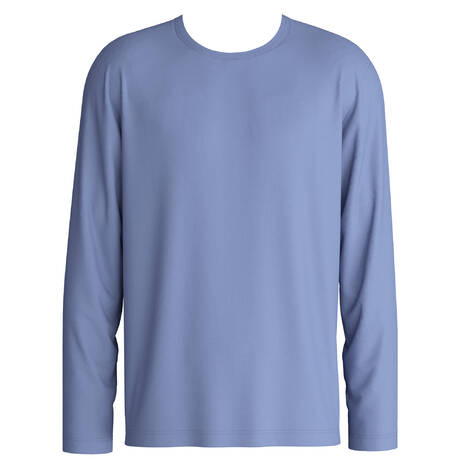 CALIDA T-shirt manches longues homme en coton Remix Basic Sleep Coastal Fjord