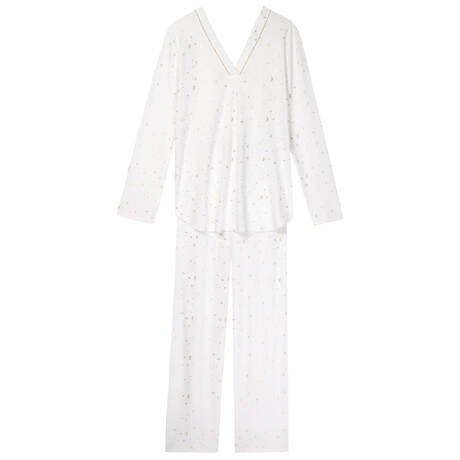 LE CHAT Cotton Pajamas Luna Ecru