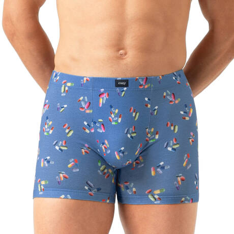 MEY Cotton Men's boxer brief Colorful Pills Baltic Ocean