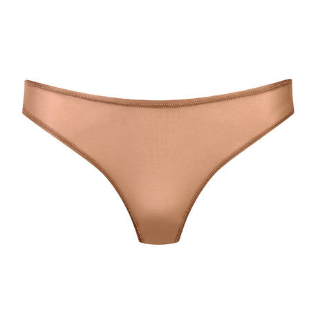 MAISON CLOSE Slip ouvert French Kiss Light Sienna