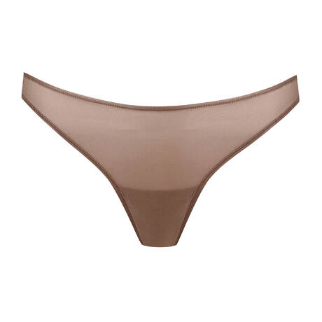 MAISON CLOSE Tanga French Kiss Light Moka