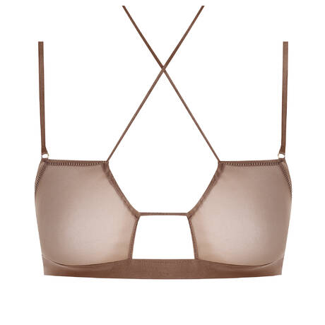 MAISON CLOSE Soutien-gorge brassière French Kiss Light Moka