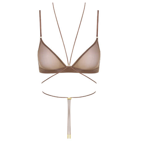 MAISON CLOSE Triangle bra French Kiss Moka
