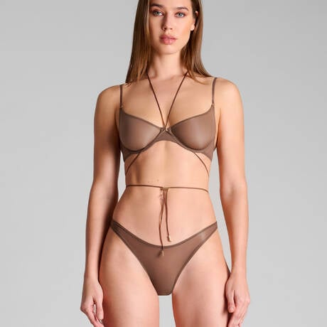 2 pieces set MAISON CLOSE French Kiss Light Moka