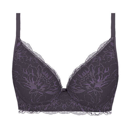TRIUMPH Wireless bra lace Amourette Charm Ink Grey