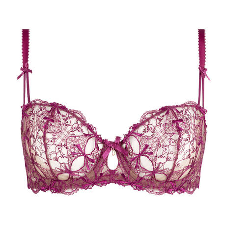 DITA VON TEESE Demi-cup bra Harlow Pinot Noir