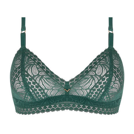 ANTIGEL Lace Wireless bra Atelier Séduction Vert Anglais