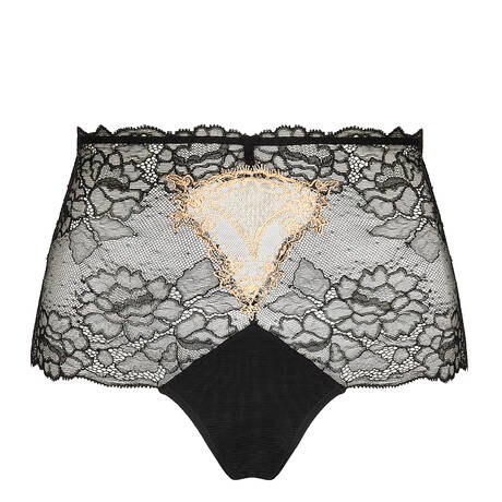 LISE CHARMEL Lace High-waisted panty seduction Sublime En Or Noir Éclat