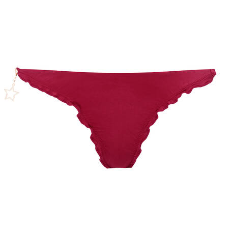 AGENT PROVOCATEUR Brazilian bikini bottom Berry Burgundy