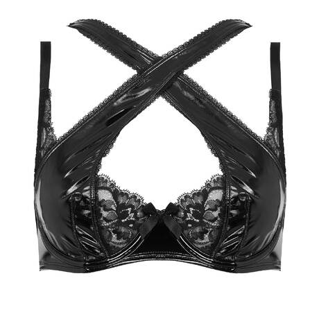 AGENT PROVOCATEUR Soutien-gorge corbeille Vicki Noir