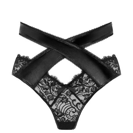 AGENT PROVOCATEUR Lace Open brief Vicki Black