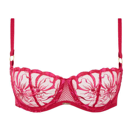 CHANTELLE Demi-cup bra Fleurs Pomme D'Amour