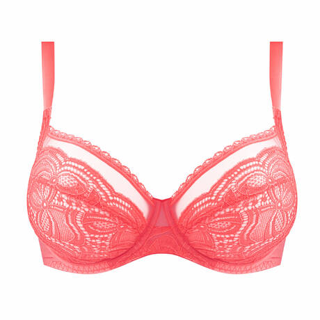 MAISON LEJABY Lace Full-cup bra Envie Sunrise
